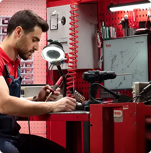 گام‌به‌گام با مراحل تحویل و تعمیر ابزار در تعمیرگاه مرکزی سریوان