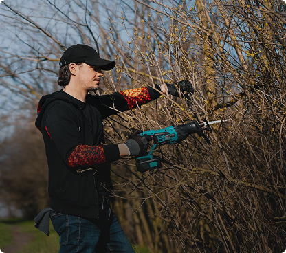 باغبانی و هرس درختان منطقه‌‌‌: